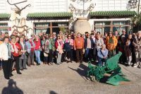 Foto del grupo completo de excursionistas